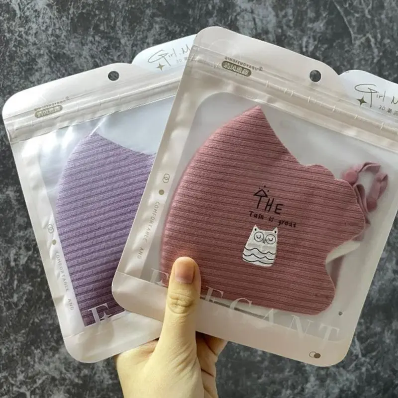 Khẩu trang 3D vải su nhập khẩu cao cấp chống bụi mềm mịn thoáng mát Phụ Kiện Hoa Women Nhung Kiềng Môi 3