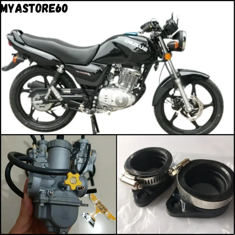 Paket PNP Suzuki Thunder Langsung Pasang!!! Karburator Karbu KEIHIN PE 24 PE 26 PE 28 Carburator Pe24 Pe26 Pe28 + Manipul Intek Intake Motor 1