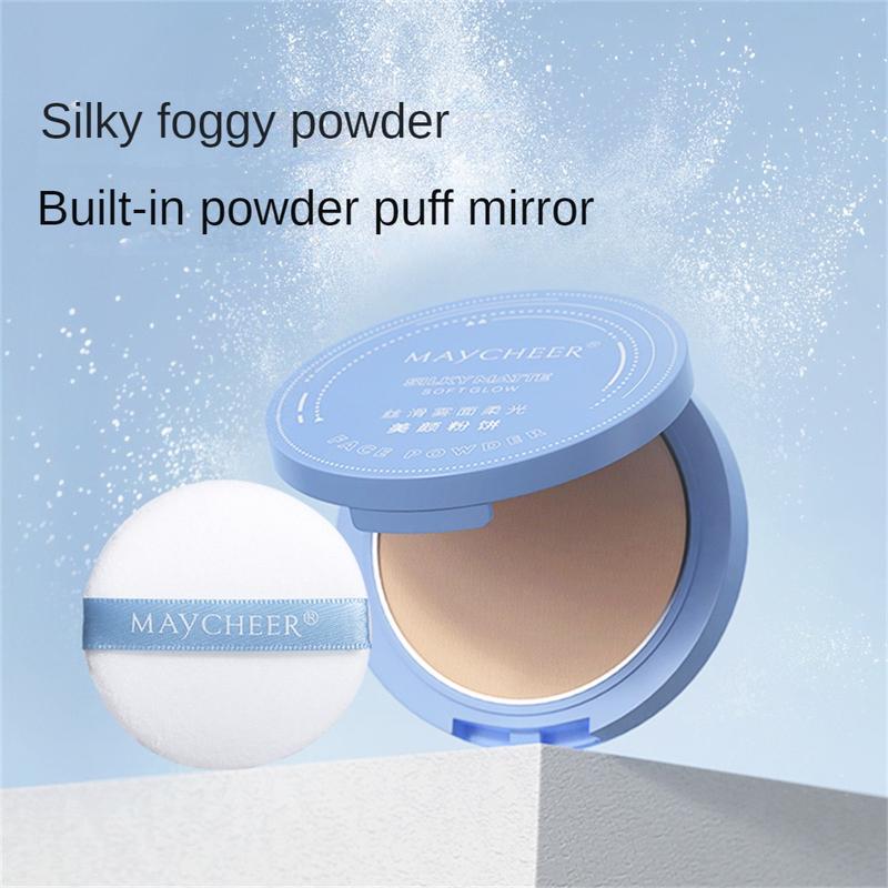Product Introduction of Phấn Phủ Dạng Nén Mềm, MAYCHEER, Trang Điểm Che Khuyết Điểm Tự Nhiên, Lớp Hoàn Thiện Lì Lâu Trôi, Kiểm Soát Dầu, Không Thấm Nước, Không Nhòe, Phấn Phủ Thiết Lập, Thích Hợp Để Trang Điểm Mặt, [Giao Hàng Địa Phương] 18