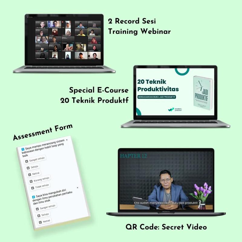 Buku Pengembangan diri Jadi Produktif By Umar Al Faruqi