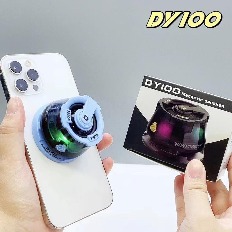 DY100 Magnetic Bluetooth speaker wireless subwoofer mini cool mech ...