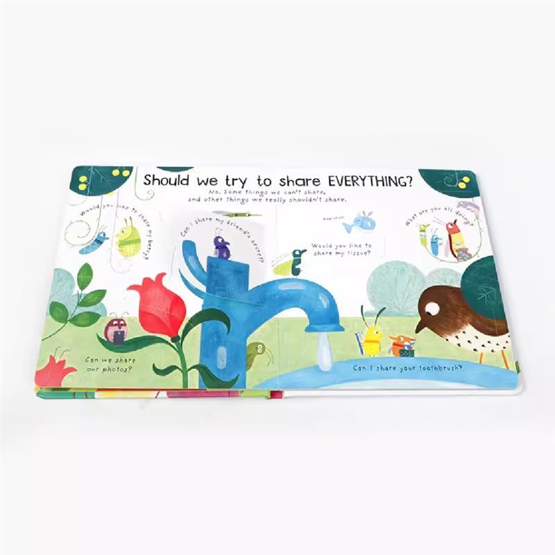 Original Product Usborne Lifttheflap First Questions & Answers Why Should I Share? Kids Books Children Books Board Book 2