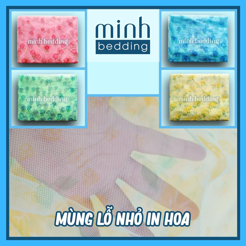 Mùng cỡ lớn 2m5-3m-4m-6m, mùng đại, mùng giăng 2 nệm Minh Bedding 2