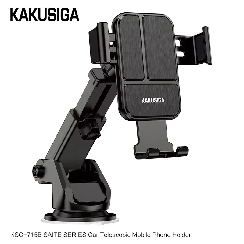 (VJ) [KAKUSIGA ORIGINAL] KSC-715B SAITE Car suction cup gravity Holder Phone holder phone holder for car