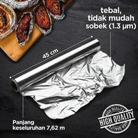 Gambar Bagus Aluminium Foil Box - 45 cm x 7.62 m - Warna dari Super Grosir Mama Kota Administrasi Jakarta Selatan 3 Tokopedia