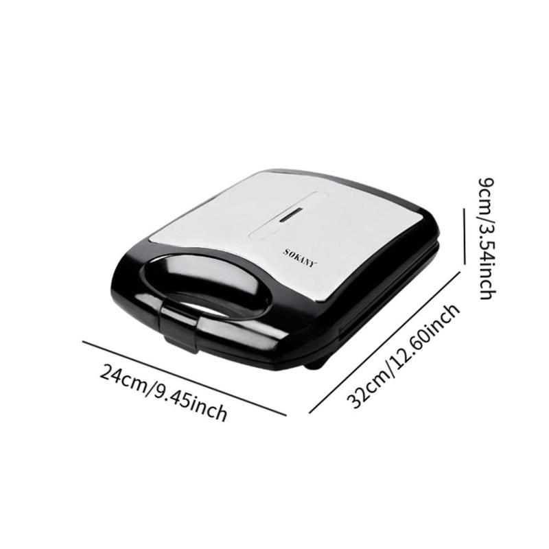 Product Introduction of Panini Press Grill Bread Baking Machine for Cheese Sandwiches Breakfast 0