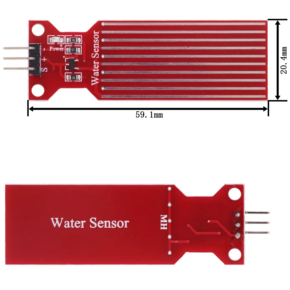 Integrated pressure regulator DC 3V-5V Rain Water Level Sensor Module Detection Liquid Surface Depth Height for Arduino DIY Compatible With UNO MEGA 2560
