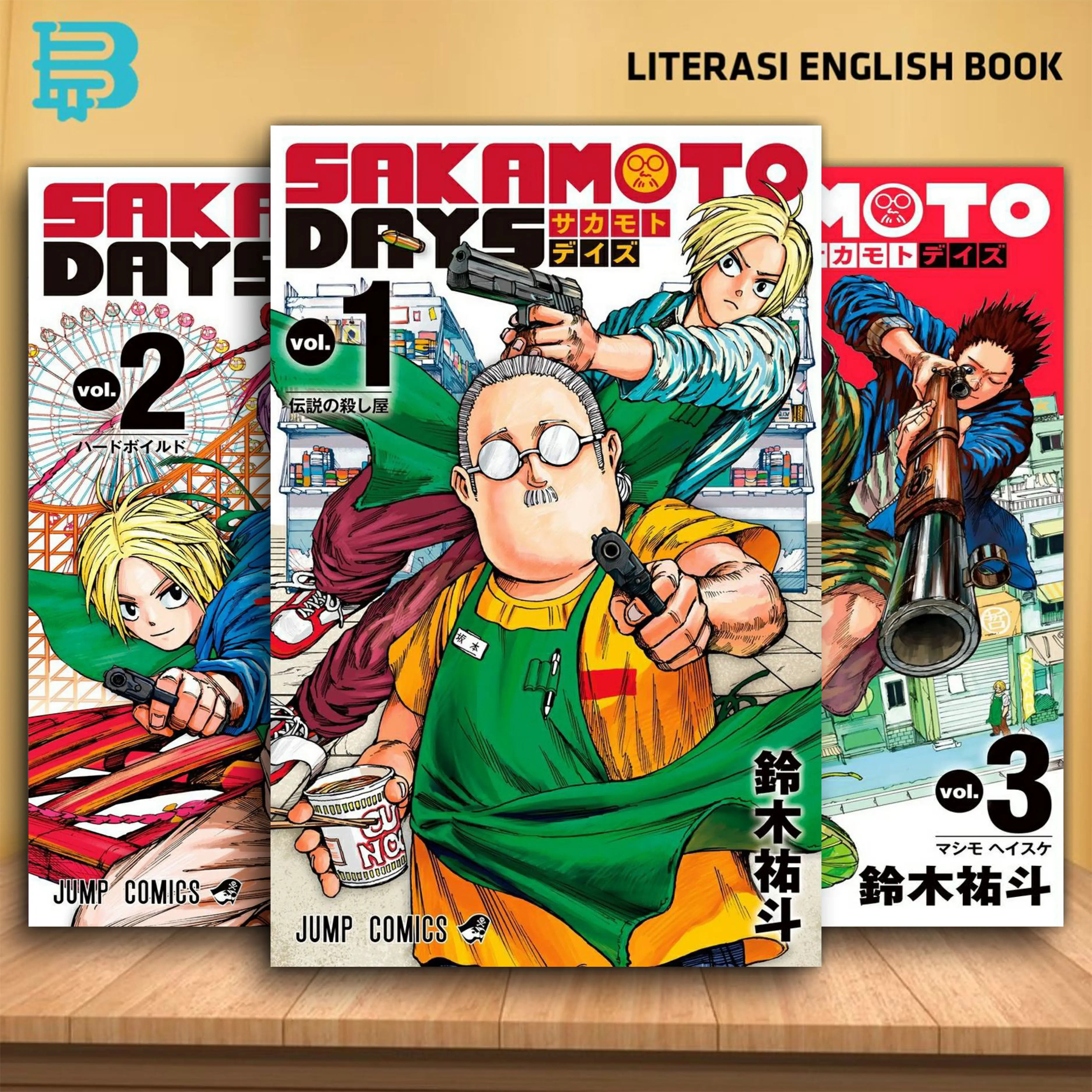 Komik Manga Sakamoto Days Vol. 1-19 by Yuto Suzuki Bahasa Indonesia