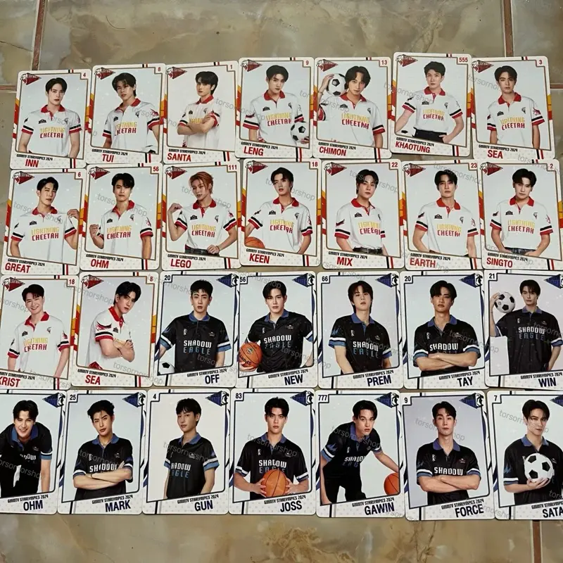 การ์ดสุ่มคอลสตาร์ลิมปิก gmmtvstarlympics 2025