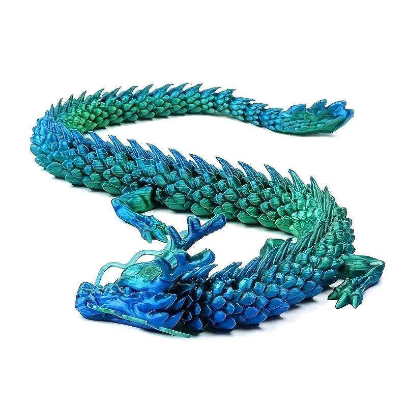 Product Introduction of [XKQ]3D Printed Chinese Dragon Full Body Joints Movable Home Furnishing Decoration Ornament Worth Collecting Creative Toys 22