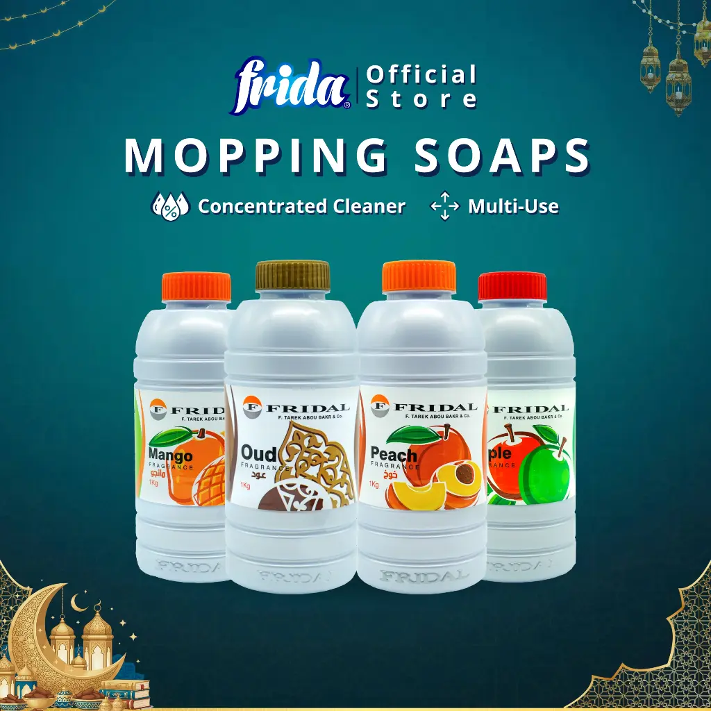Frida [1kg] Multipurpose Cleaner [48H] Lasting Powerful Cleaning ...