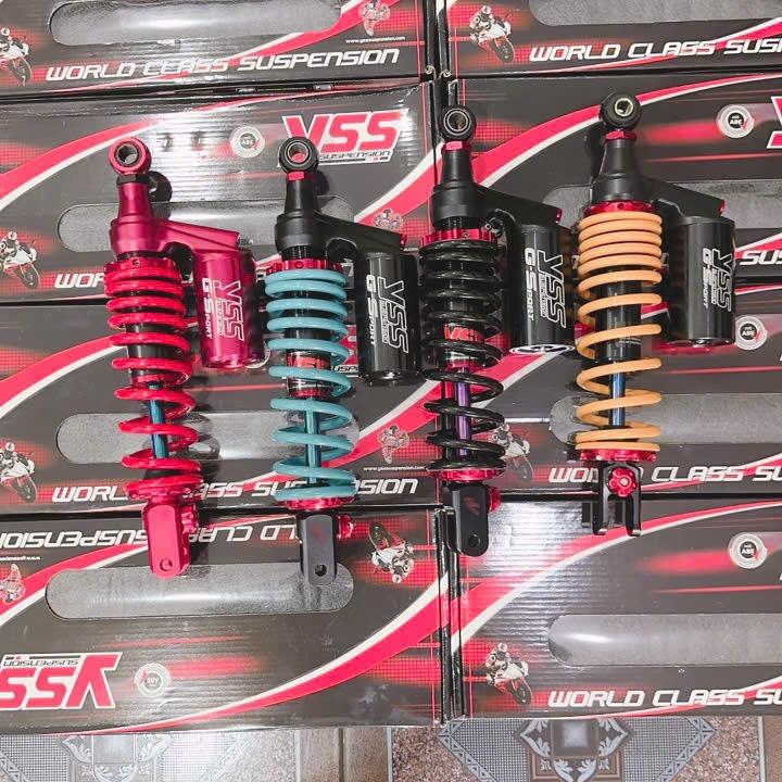 Phuộc Bình Dầu Cho Vario, Vision, SH Mode, Scoopy, Luvias - Dài 330m - Không Xì Dầu - Phuộc Sau