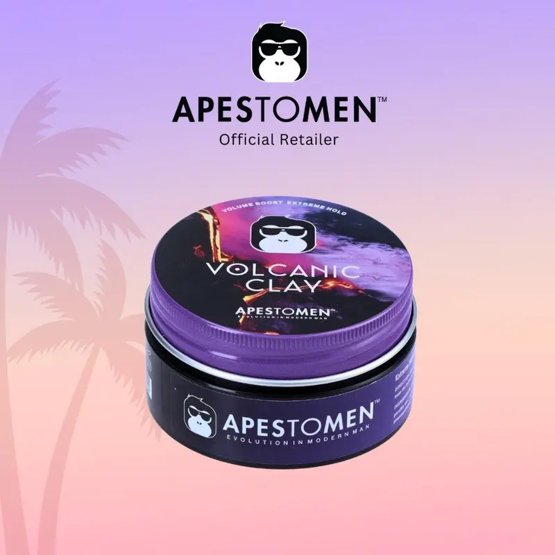 Sáp vuốt tóc Volcanic Clay Apestomen 80g chính hãng Chăm Sóc Tóc 4