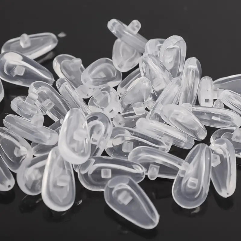 Bộ Đệm Mũi Đai Ốc Vít, 20 Cái, Dụng Cụ Phục Hồi Phụ Kiện Kính Mắt, Đệm Mũi Silicon, Bao Gồm Tuốc Nơ Vít, Cầm Tay, Chống Trượt, Bộ Phục Hồi Quang Học, Thích Hợp Cho Kính 2