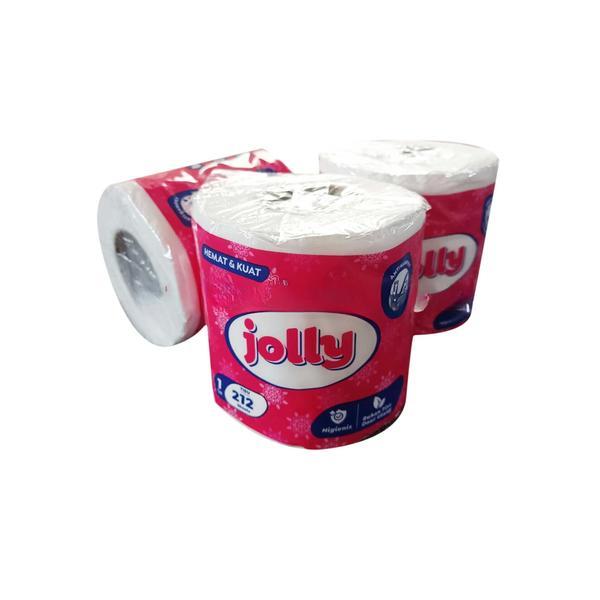 Jolly Tissue Toilet Core 200 Sheets / Tisu Roll - Shop | Tokopedia