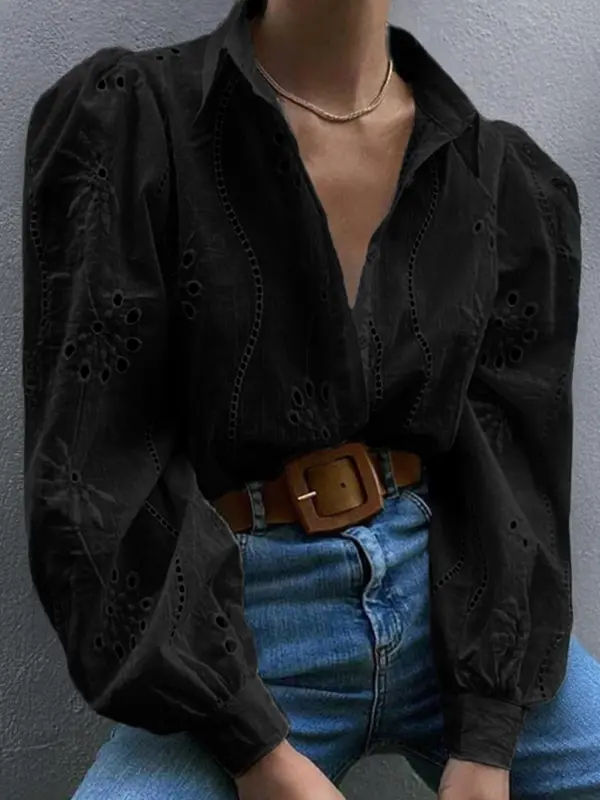 Women's Solid Color Top, Casual Fashion Top for Summer, Women's Clothing for Daily Wear, Blouse 1