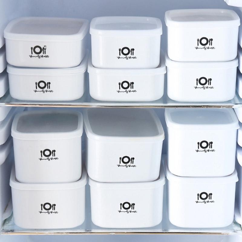 Hộp Chia Thực Phẩm - Hộp Nhựa đựnġ Thực Phẩm Tủ Lạnh 900 mL Có Nắp Bảo Quản Kín Khí Kháng Khuẩn Chịu Nhiệt Tiện Ích Dự Trữ Đồ Ăn Hiệu Quả