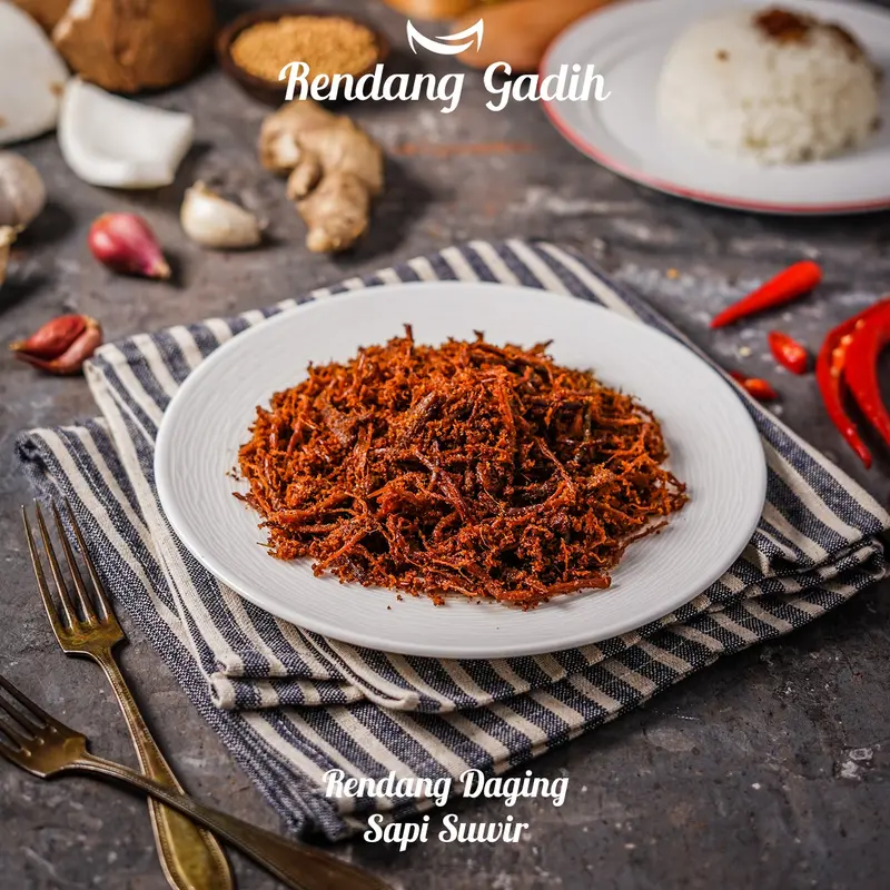 Rendang Daging Sapi Suwir (dalam kemasan) - 150g 5