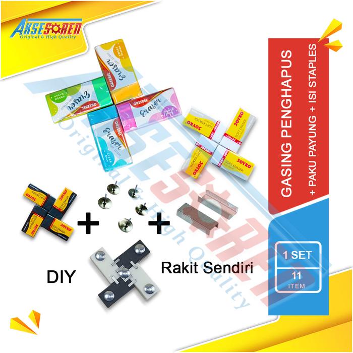 Jual Aksesoren Penghapus Pensil Kecil Joyko [ER-110] / Stip 2B Eraser ...