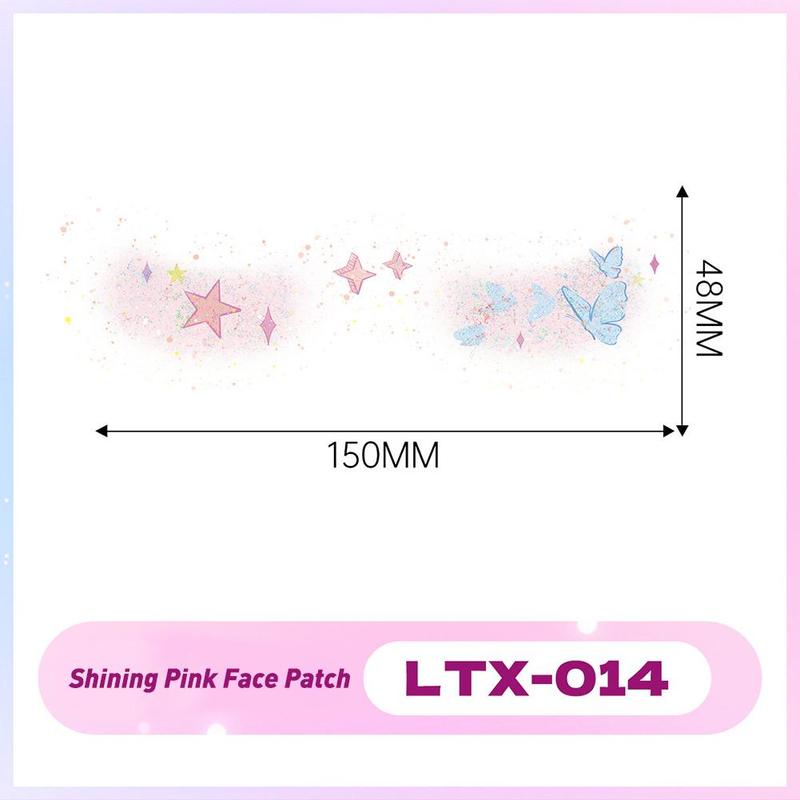 Product Introduction of Glitter Cartoon Temporary Tattoo Sticker Waterproof Colorful  Body Legs Arm Art Fake Tattoo Festival Party  Tattoos 30