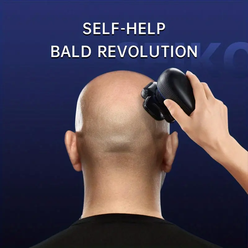 6 in 1 Electric Shaver, 1 Box Rechargeable Rotary Shaver with Accessories, Wet and Dry Use Shaving Machine for Men 3