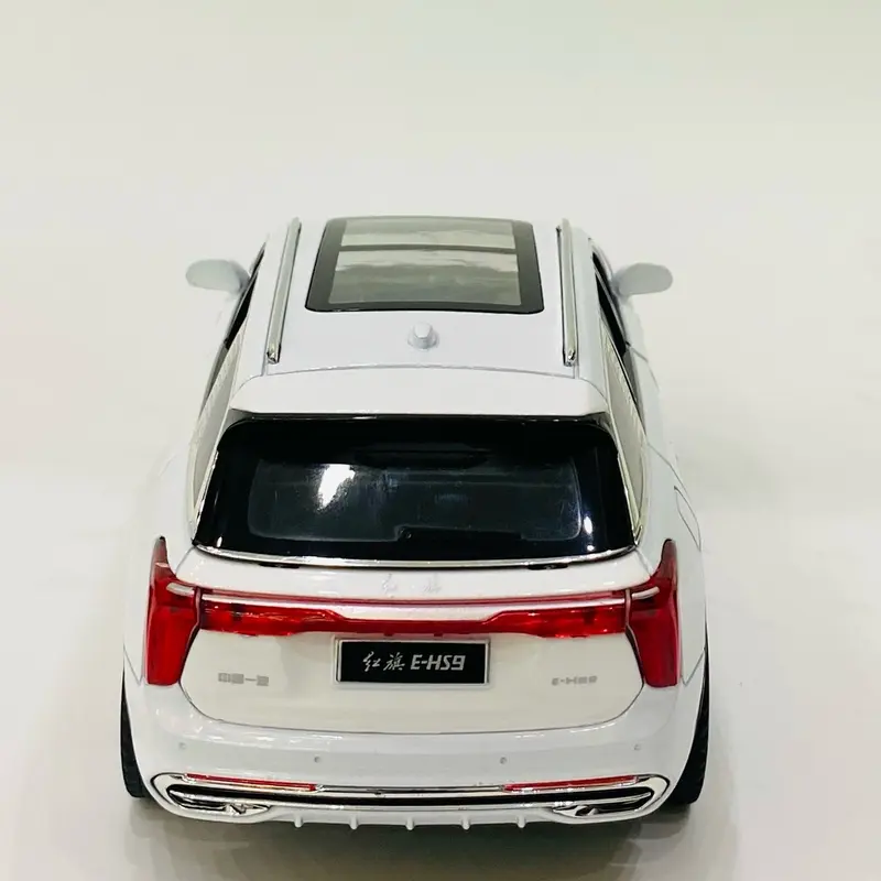 Mô hình xe Hongqi E-HS9 Toy Đồ Chơi Xe Mô Hình siêu xe mô hình diecast [ Tặng kèm biển số VIP ] & đồ chơi 2