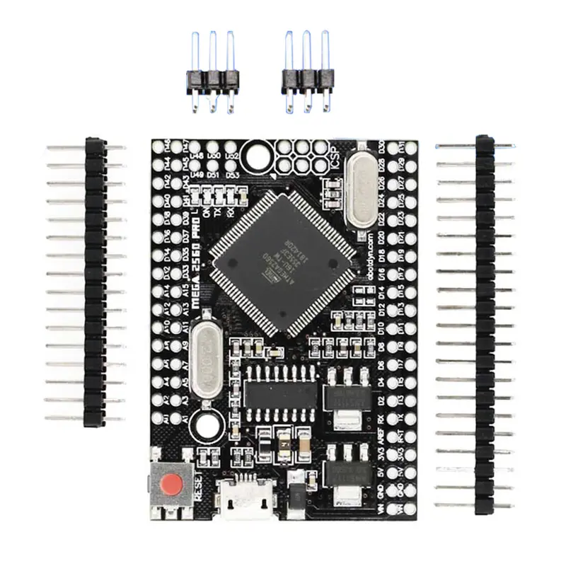 Bảng mạch dự án điện tử tự làm, Mega2560 Pro, 5V 16 MHz, Tương thích với Arduino Mega 7