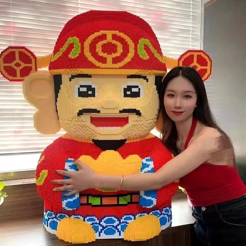 Khối Xây Dựng Lego, Thần Khổng Lồ Của Sự Giàu Có, Hàng Mới Về Năm 2024, Tương Thích Với Lego, Đồ Chơi Dành Cho Người Lớn, Lắp Ráp Khó, Thích Hợp Cho Lễ Hội, Đồ Trang Trí, 2024 2