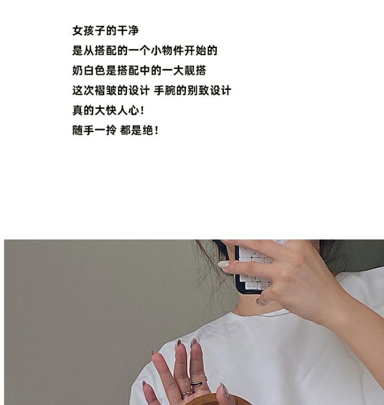 Product Introduction of Túi Nữ, Phong Cách Mới, Niche Hươu, Có Tay Cầm Bằng Gỗ, Thiết Kế Đám Mây Xếp Ly Túi Xách Nhỏ Đeo Vai Và Đeo Chéo, Túi Mini, 2024 2