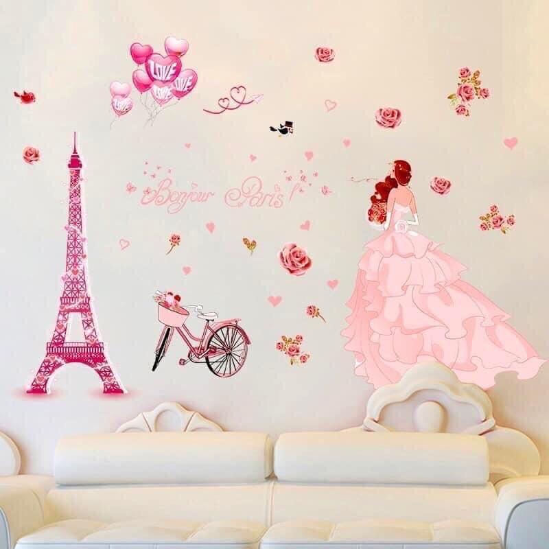 Decal dán tường nhiều mẫu xinh xắn Decor 2