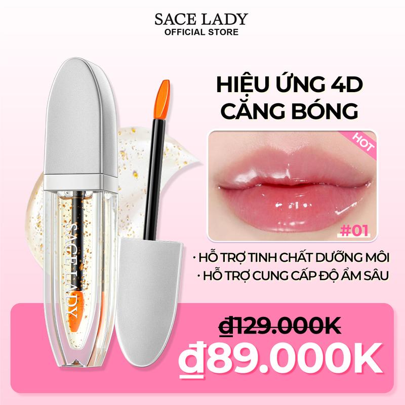   LIVE  Son Dưỡng Môi SACE LADY Đổi Màu Dưỡng Ẩm Lâu Trôi Chống Thấm Nước 3.3g 