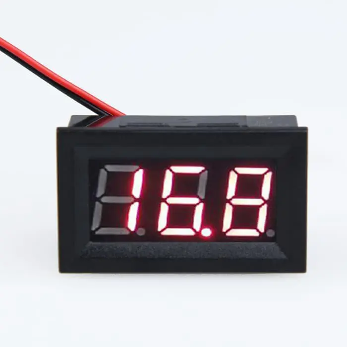 Digital Voltmeter 0.56 Inch 4.5V sampai 30V DC