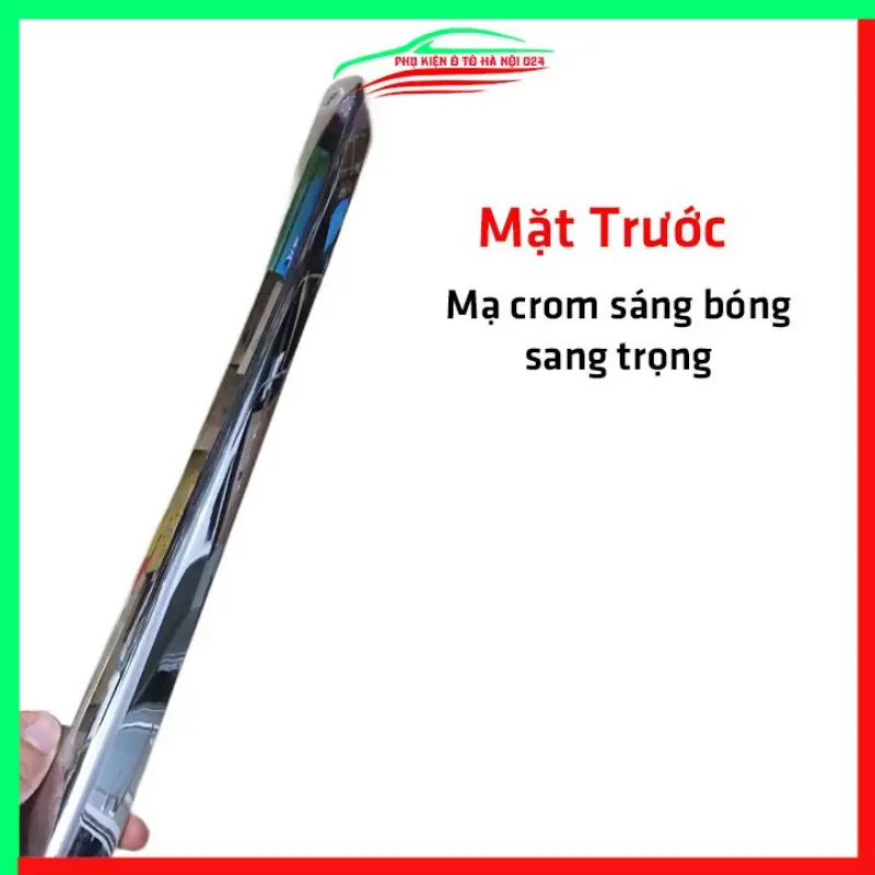 [DD-necessary]  Ốp cản trước ô tô mạ Crom Vios 2014-2017 chuẩn form xe, chống trầy xước mui, trang trí xe hơi cực đẹp