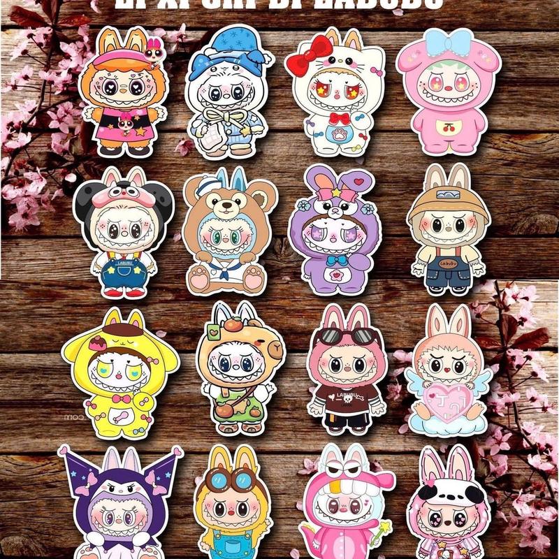 Set 50 Bao Lì Xì Chibi Labubu 2025 - Mẫu Mới Nhất