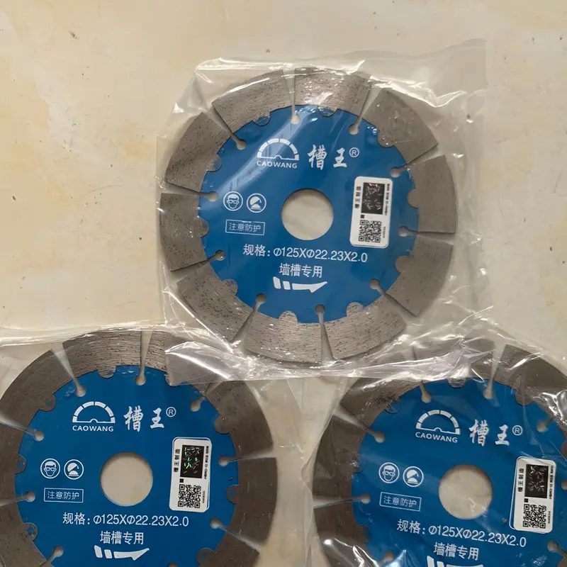 Lưỡi cắt bê tông 125 cho máy cắt tường 5 lưỡi hàng chất lượng 3