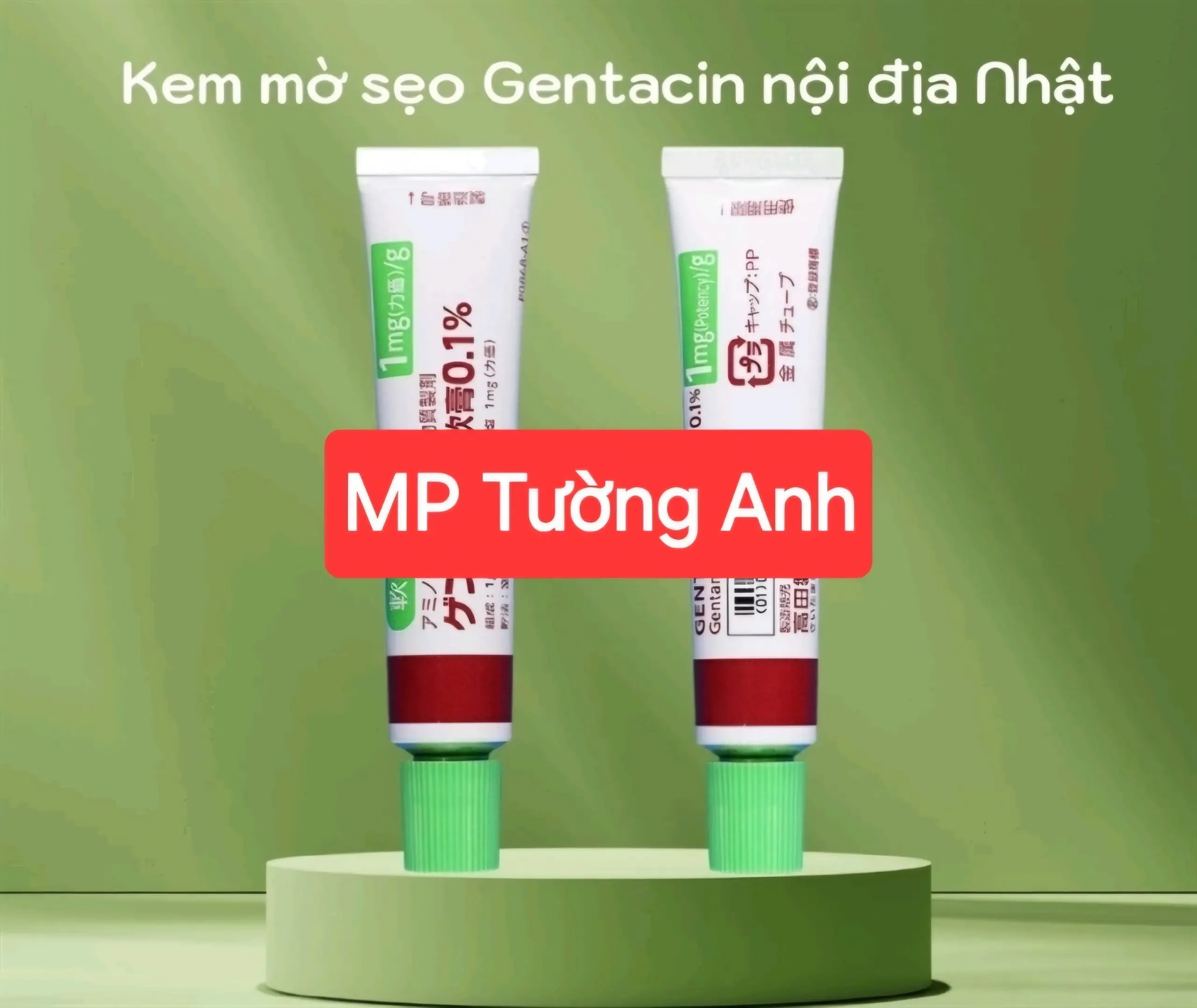 Kem sẹo Gentacin 10g MP Tường Anh