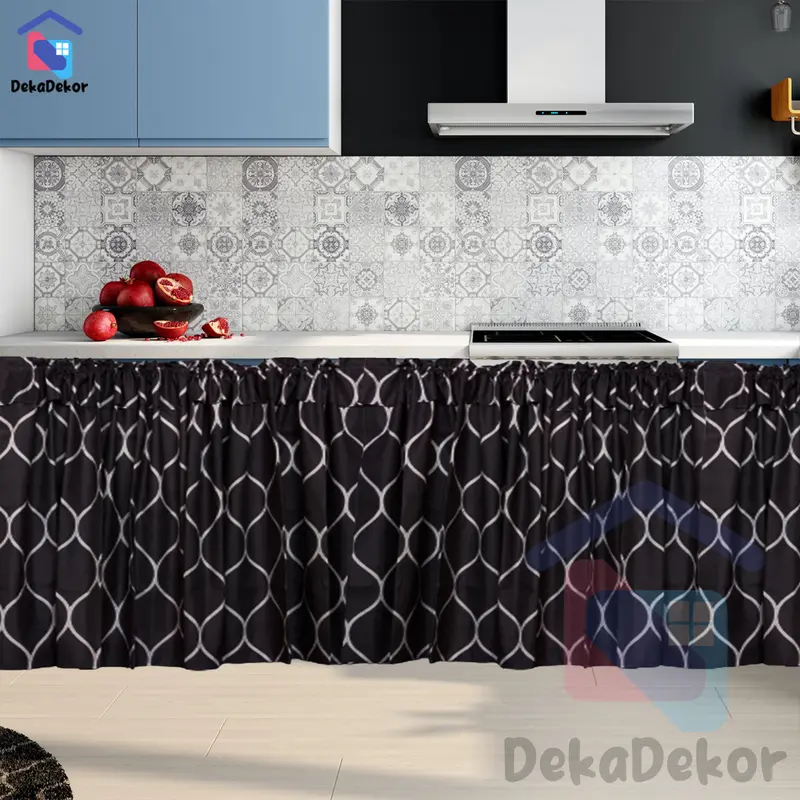 Gorden Dapur Kolong Meja Mikrotex Free Tali Kur 4