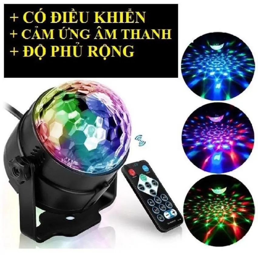 đèn chớp nháy nhiều mầu có điều khiển từ xa