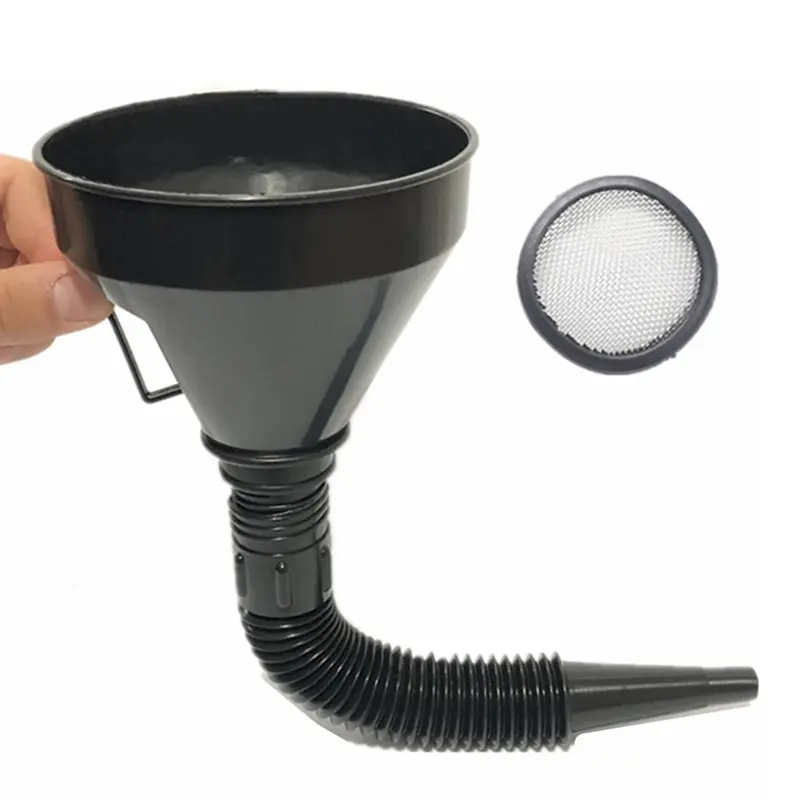 Phễu Tiếp Nhiên Liệu 2 Trong 1 Với Bộ Lọc, Có Thể Vòi Cho Dầu, Nước, Nhiên Liệu, Xăng