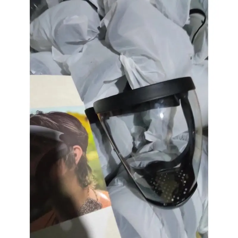 Mặt Nạ Kính Bảo Vệ Mặt Acrylic Trong Suốt Chống Bụi Có Lỗ Thoát Khí Chống Giọt Bắn - Phụ Kiện, Women, Nữ 6