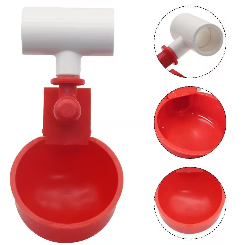 5 Pcs Konektor Pipa & Mangkuk Minum Otomatis - Merpati, Bebek, Ayam, Burung (Bahan Plastik) 5 Pcs Konektor Pipa & Mangkuk Minum Otomatis - Merpati, Bebek, Ayam, Burung (Bahan Plastik)