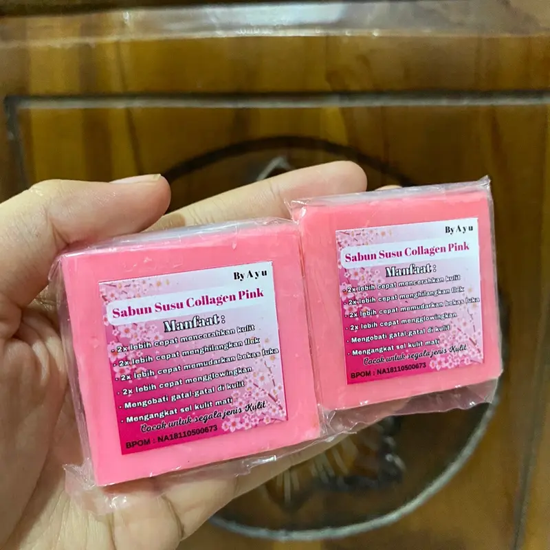 SELUSIN ( 12pcs ) SABUN SUSU COLLAGEN 3