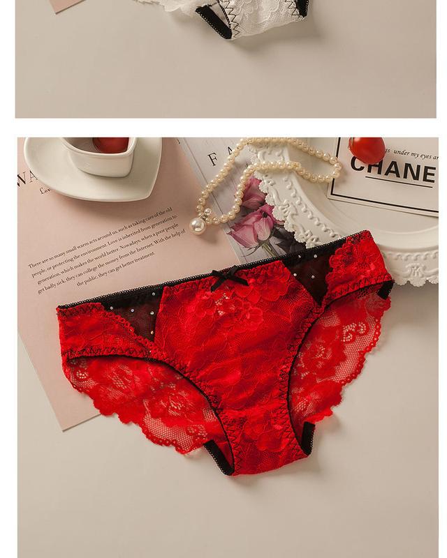Product Introduction of Quần Lót Bé Gái, Thiết Kế Ren Gợi Cảm, Siêu Mỏng, Cạp Thấp, Làm Bằng Cotton, Quần Sịp Cropped Xén Có Nơ, Thích Hợp Cho Mùa Hè, Năm 2025 10