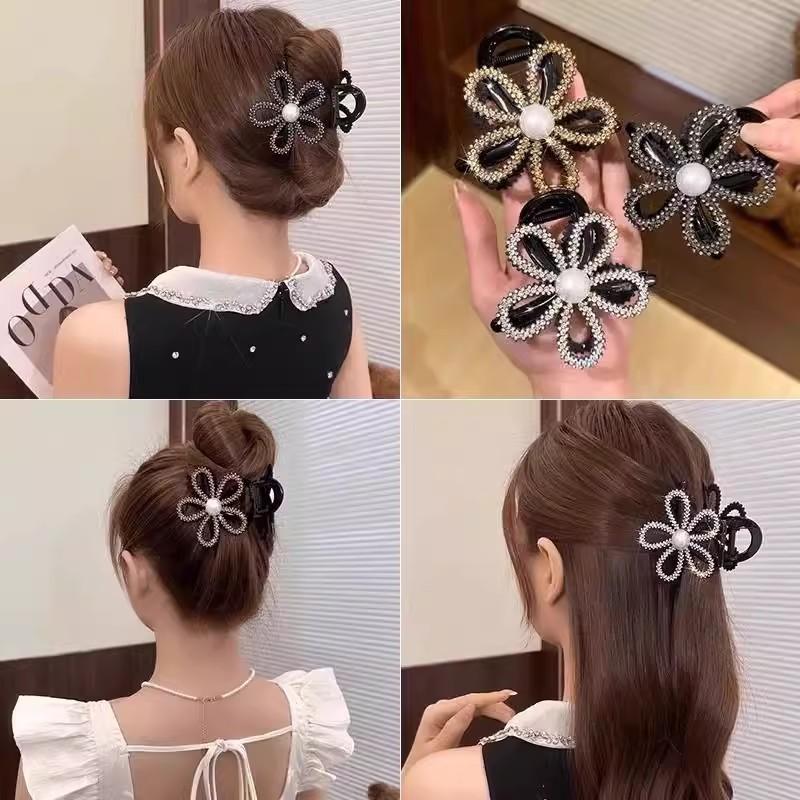 Kuku Rambut Bunga Berongga, Fesyen, Untuk Wanita dan Gadis, Klip ...