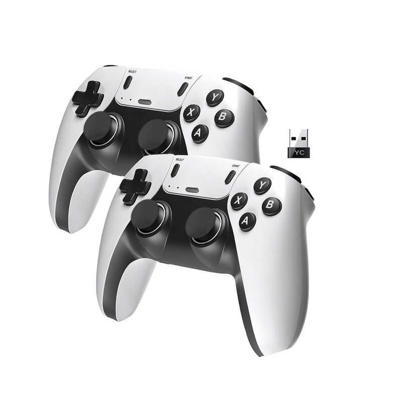 079B Doubles 2.4G Wireless Game Controller 1 To 2 YC Receiver Non ...