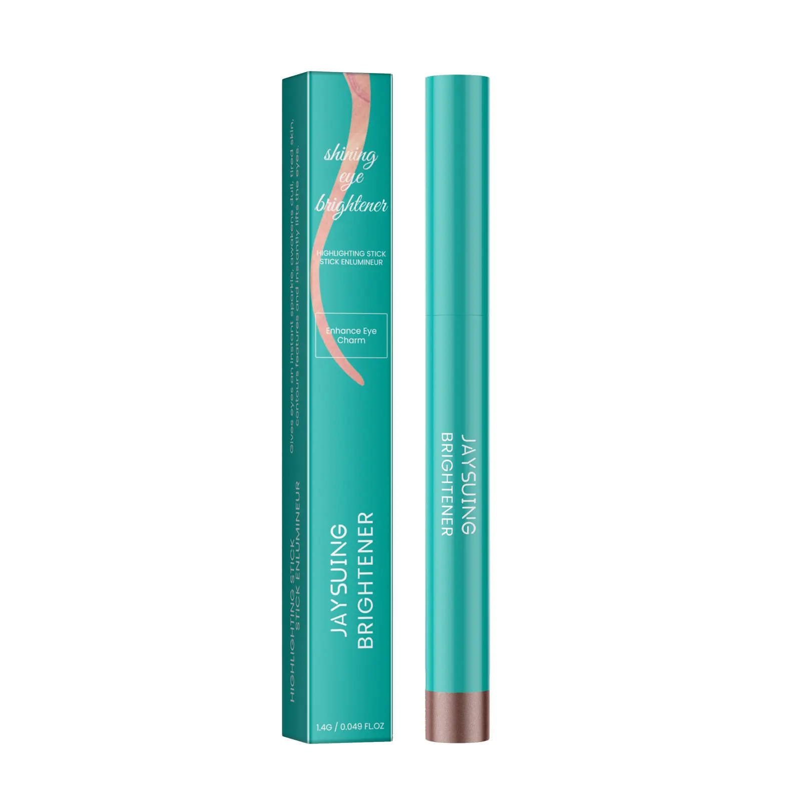 Jaysuing Eye Shadow Stick Waterproof and Durable Easy to Color Thin and Glittering Repair Crouching Silkworm Brightening One Lazy Eye Shadow Stick
