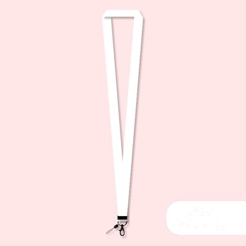 mobile phone lanyard Small rope, black and white, prevents loss. For men and women 6