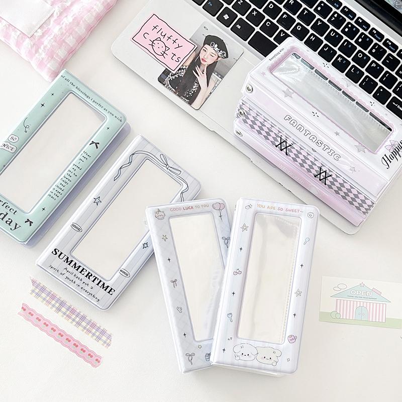 Product Introduction of Ins Photo Card Binder Book For 2x6 Inch Photocards Photo Album Card Holder Collect Book Idol Picture Album 16