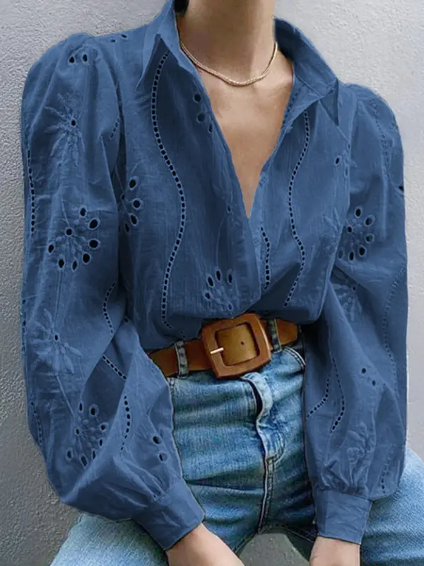 Women's Solid Color Top, Casual Fashion Top for Summer, Women's Clothing for Daily Wear, Blouse 2