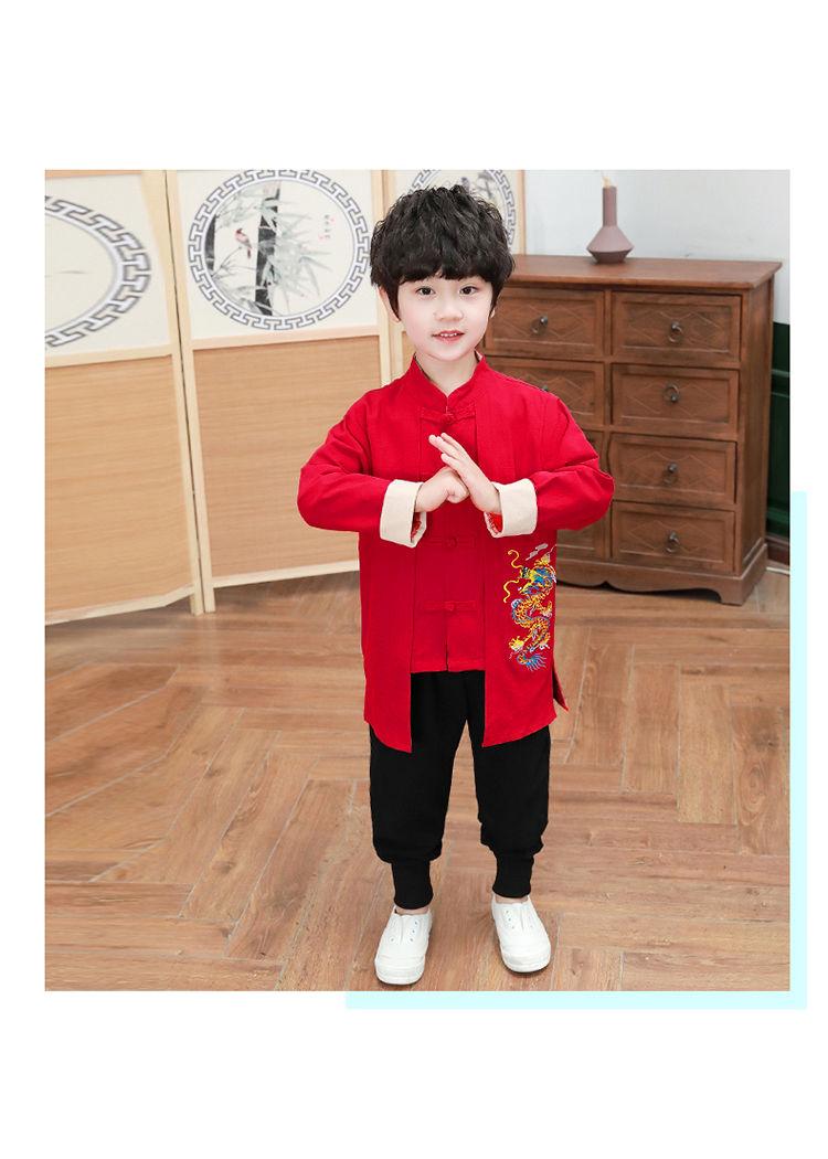 Product Introduction of Quần Áo Truyền Thống Trung Quốc Hanfu, Dành Cho Bé Trai, Trang Phục Cổ Xưa Cho Trẻ Em, Quần Áo Bậc Thầy Phong Cách Trung Quốc, Nhà Tu Nhỏ Bộ Đồ Cổ Điển Trung Quốc, Thích Hợp Cho Biểu Diễn Sân Khấu, Bộ Sưu Tập Năm 2024 8